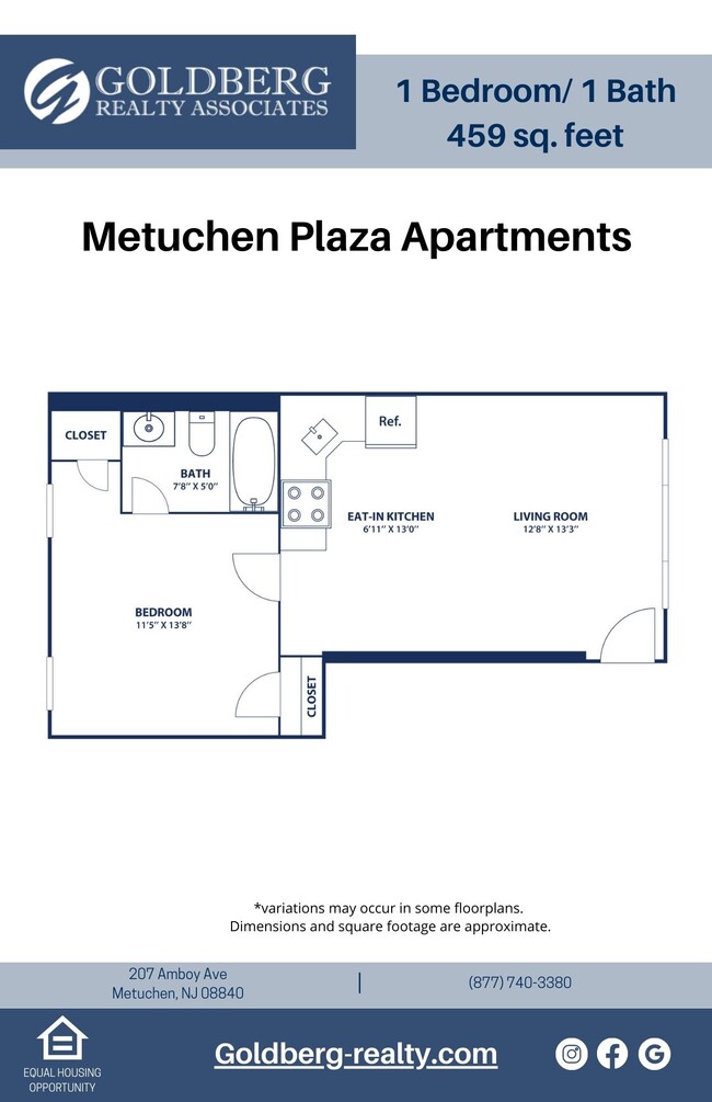 Floorplan - Metuchen Plaza