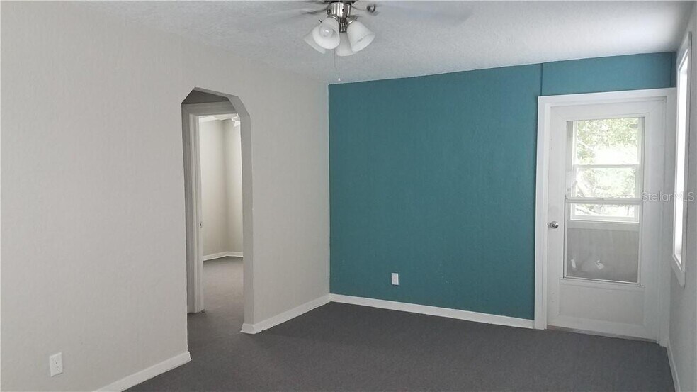 Hall to Bedrm & Bath & storage - 2115 W Cass St