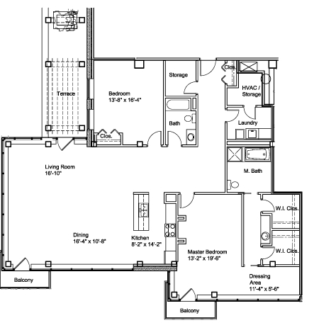 2BR/2BA - One Fifty One First Side