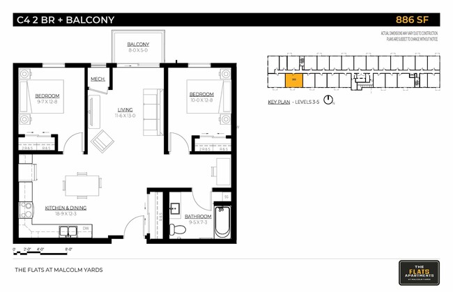 Floorplan - Flats at Malcolm Yards