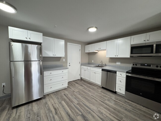 Newly remodeled finishes - Milford Trails Apartments and Storage