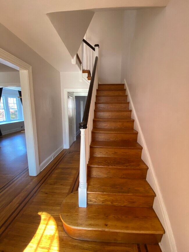 Bottom of the stairs - 1000 E 36th St