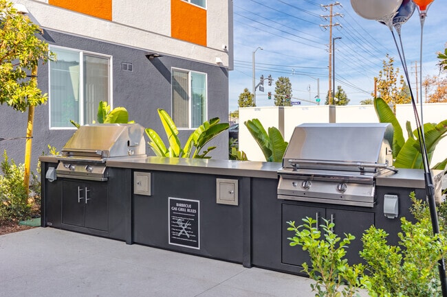 BBQ Area - The Orion Senior Apartments - Orange, CA