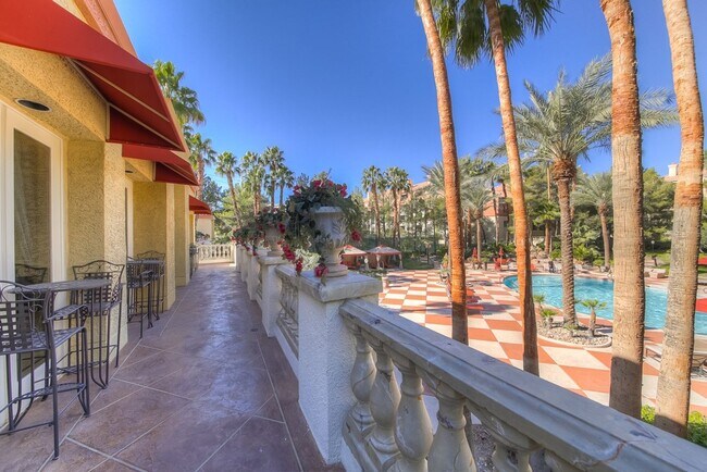 Building Photo - Meridian - Fully Furnished Luxury Condo w/Tennis Court & Main Pool Views.