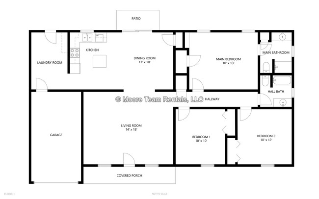 Building Photo - 3 Bed / 2 Bath on 1 Level - Garage, Lawn C...
