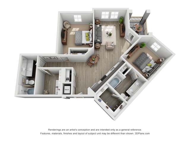 Floorplan - The Haven at Indigo Square