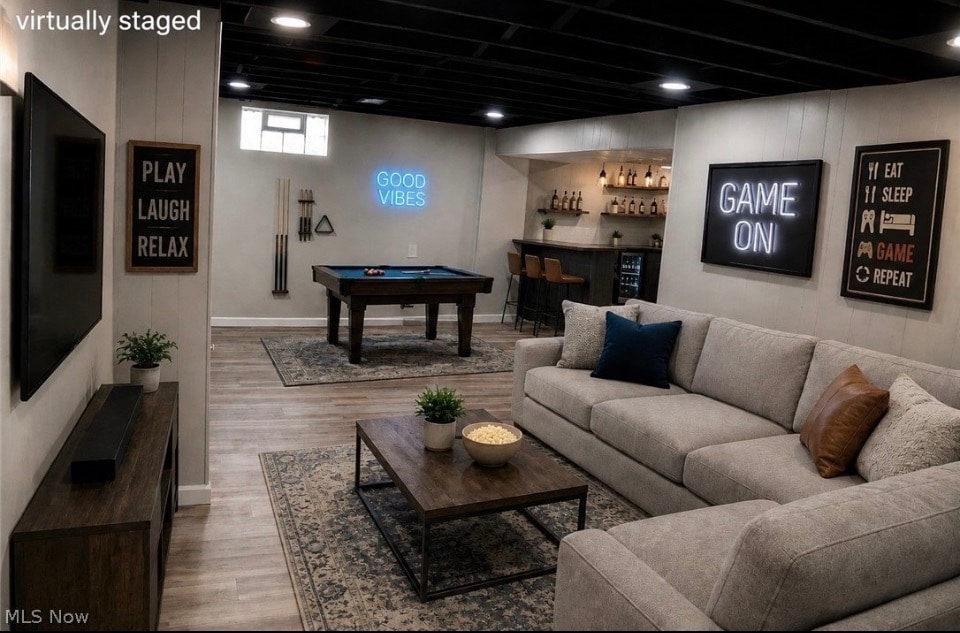 Finished Basement - 6666 Clingan Rd