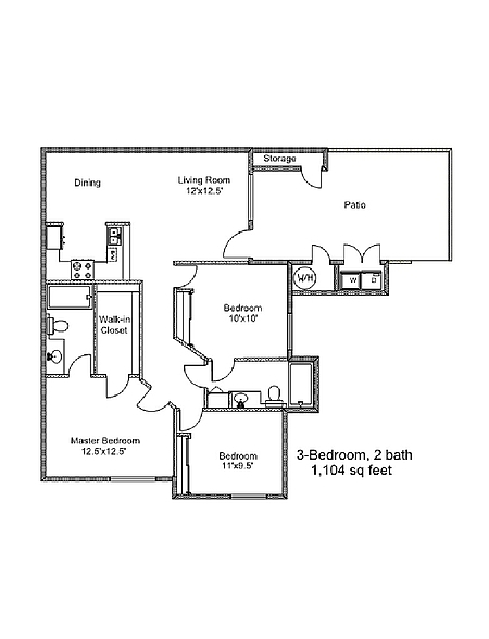 3BR/2BA - Victoria Woods