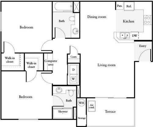 Floorplan - Estancia at Santa Clara