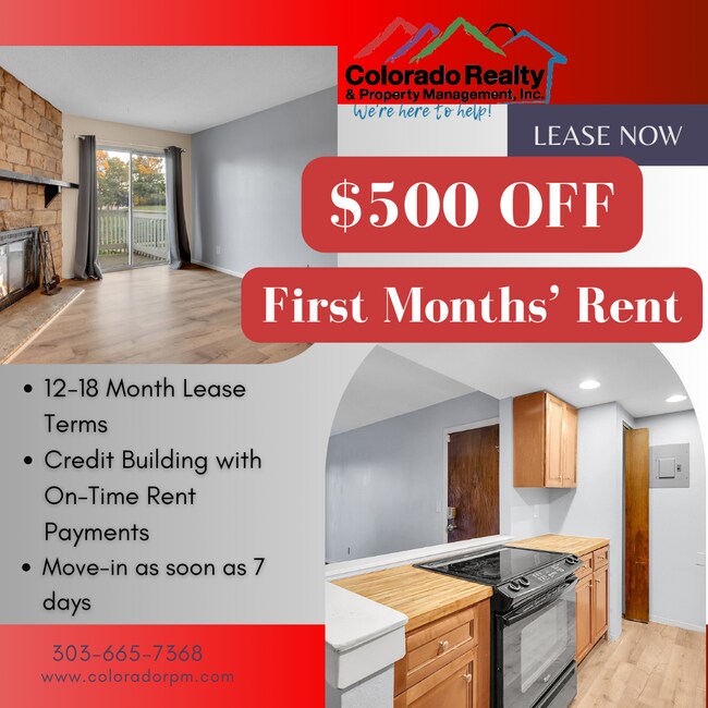 Primary Photo - $1,500.00, 2-bed, 2-bath located in Denver with $500 OFF FIRST MONTH'S RENT!