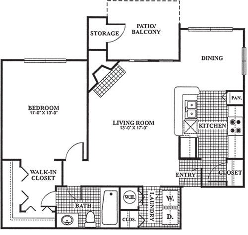 Floorplan - Poplar Place