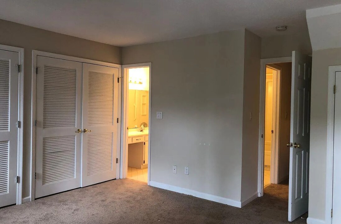 Master bedroom with ample closet spare. - 3812 Summerwood Ct