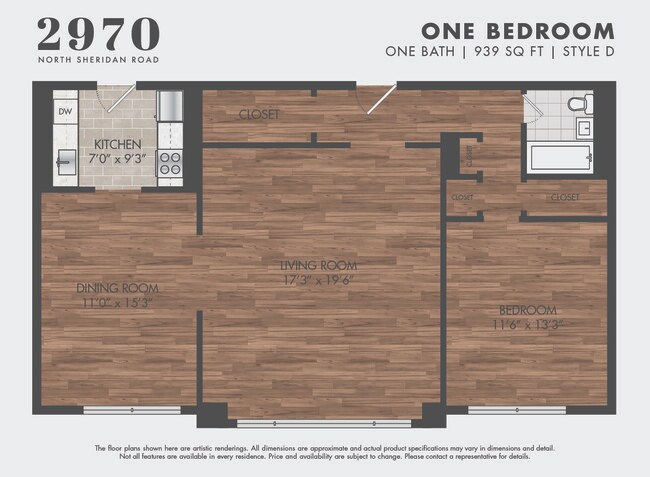 Floorplan - 2970 N Sheridan