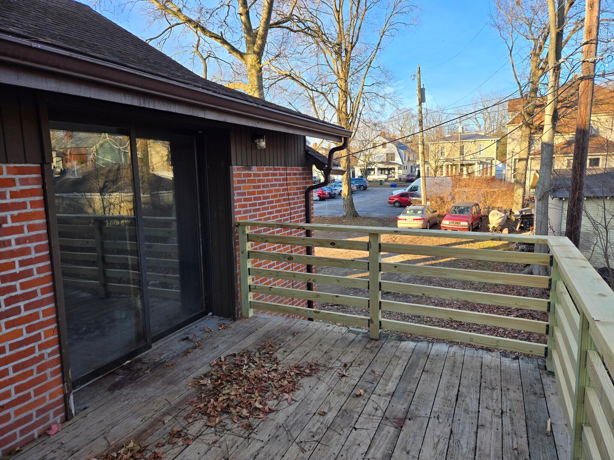 Westward view off of private elevated deck - 60 W Winter St