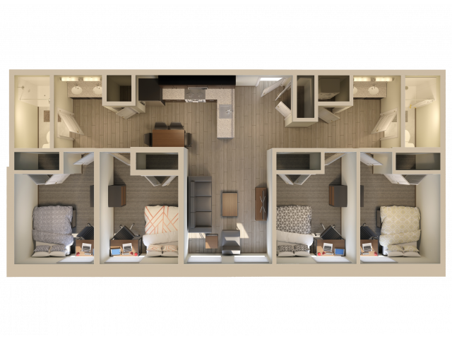 Floorplan - Southside Commons