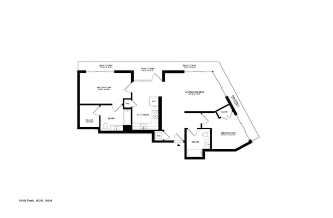 Floorplan - 1915 Park