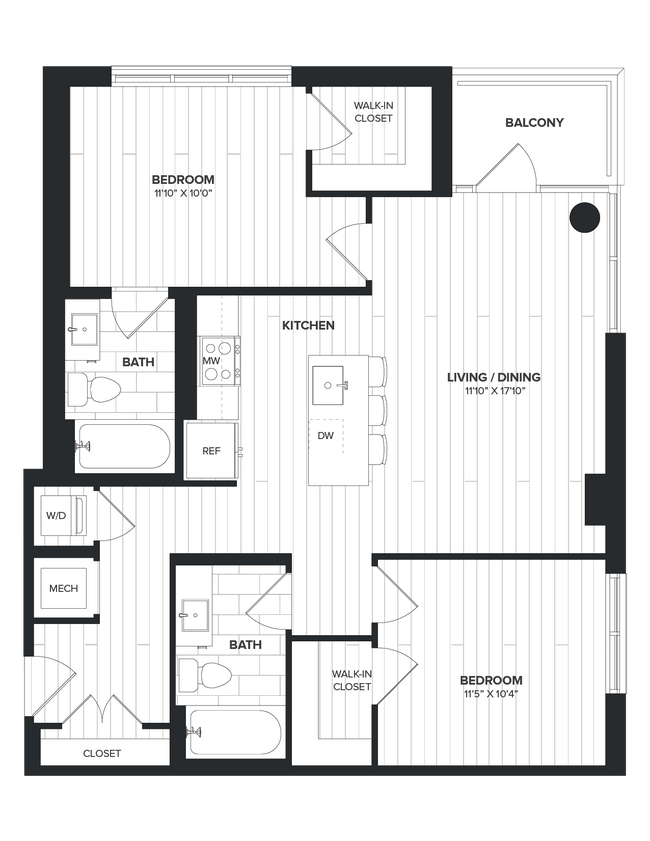 Floorplan - The Milton