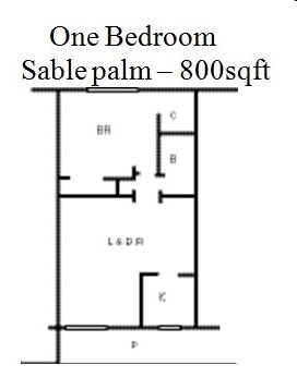 1BR/1BA - Arbors At Belleair Apartments