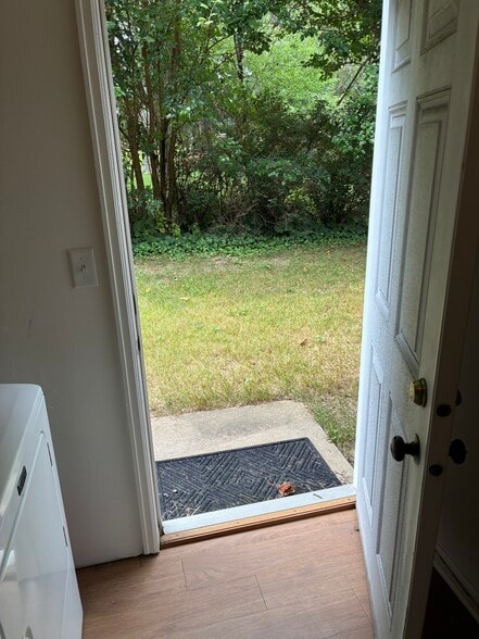 Door to backyard - 5601 N Humboldt Ave
