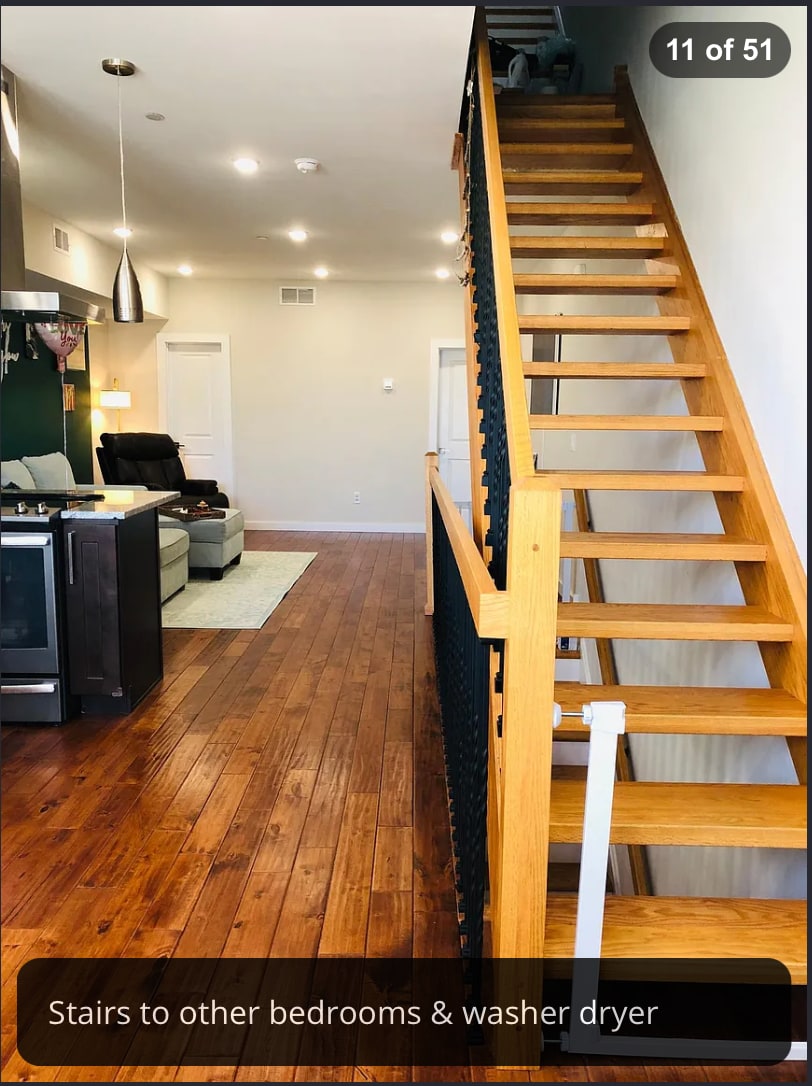 Steps to 2nd level - 2015 S Hutchinson St