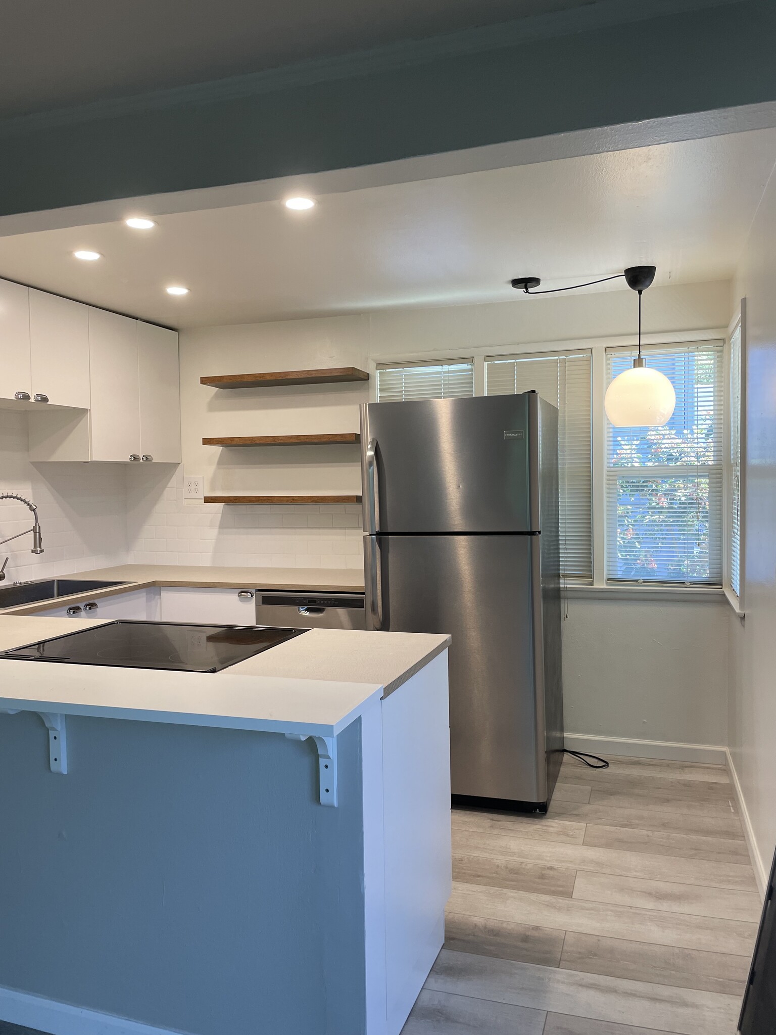 Floating shelves - 2934 2nd Ave N