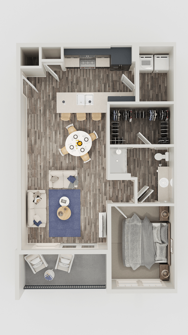 Floorplan - Parkview Apartments