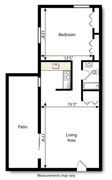 Floorplan - 2340 S University Blvd