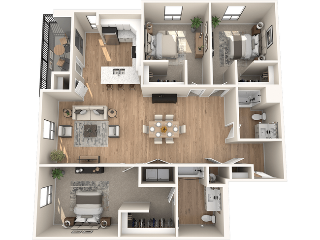 Floorplan - Solace at Ballpark Village
