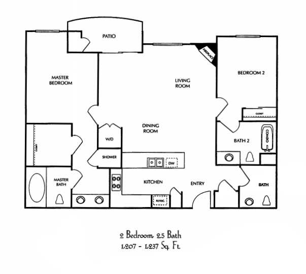 Floorplan - Glenoaks Villas