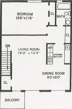 1BR/1BA - Bethpage Park Apartments