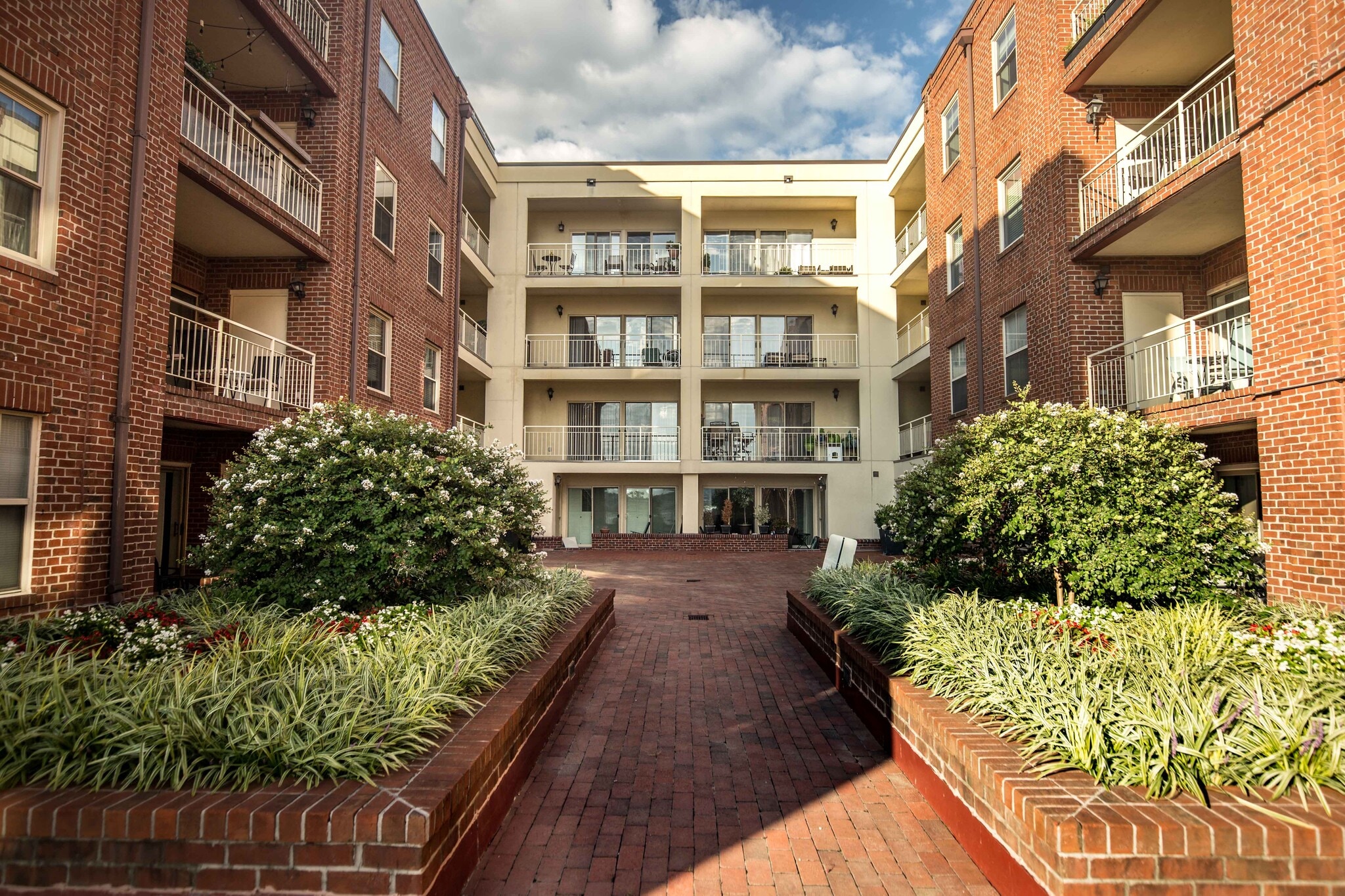 View from the courtyard - 960 Fell St