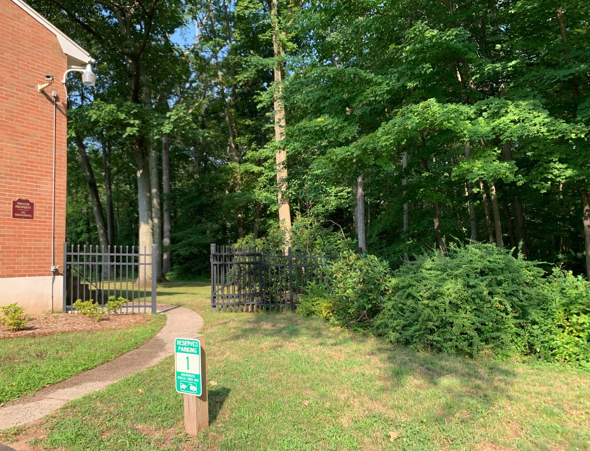 Wooded back yard (Farmington) - 1310 Slater Rd