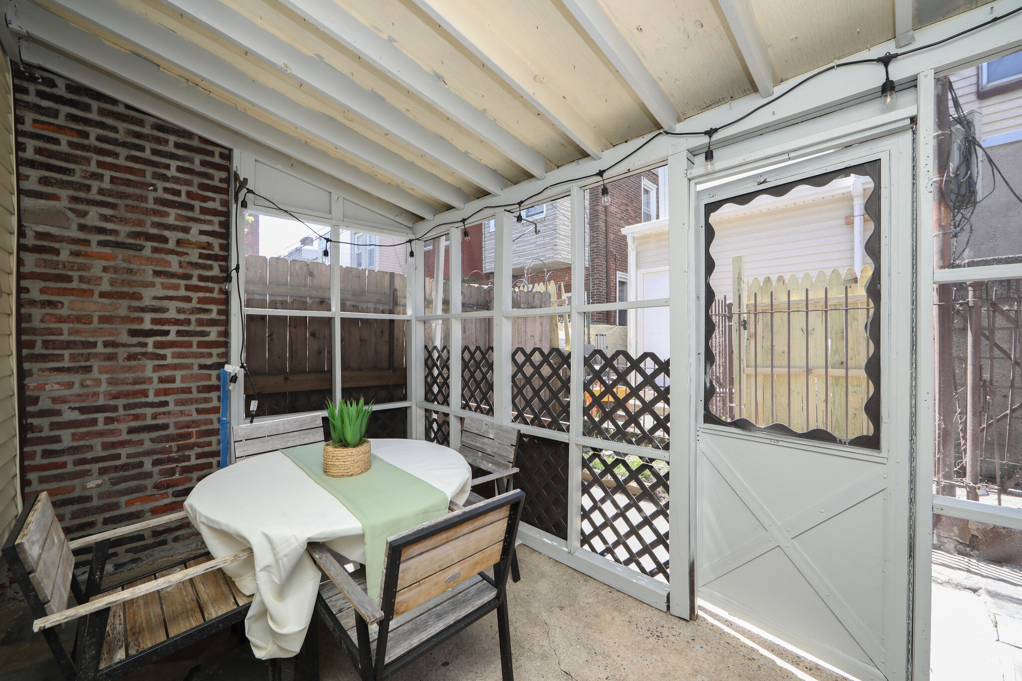 Enclosed back porch - 2452 E Lehigh Ave