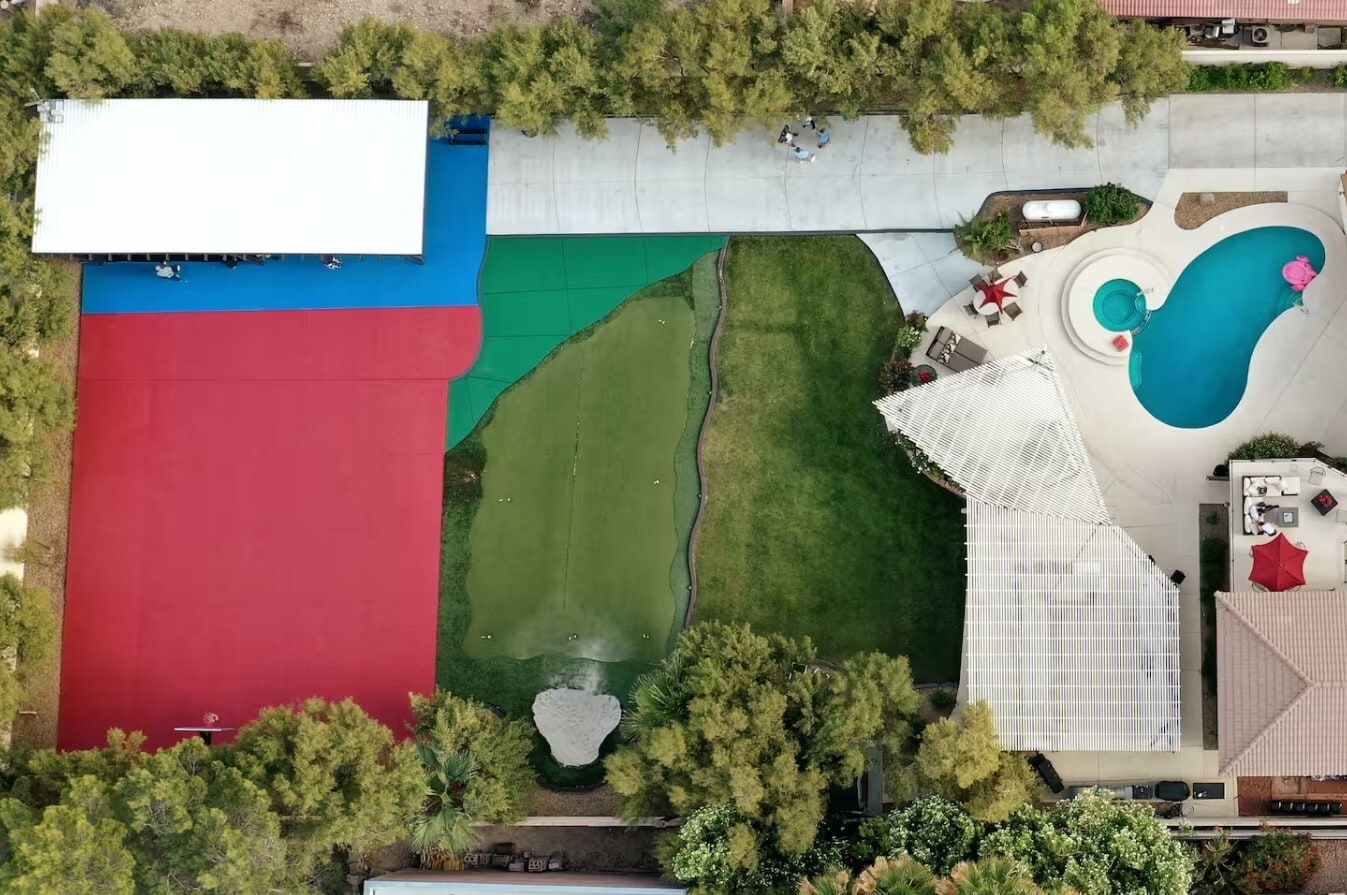 Overhead 24+ Parking spaces inside gate - 3160 Belcastro St