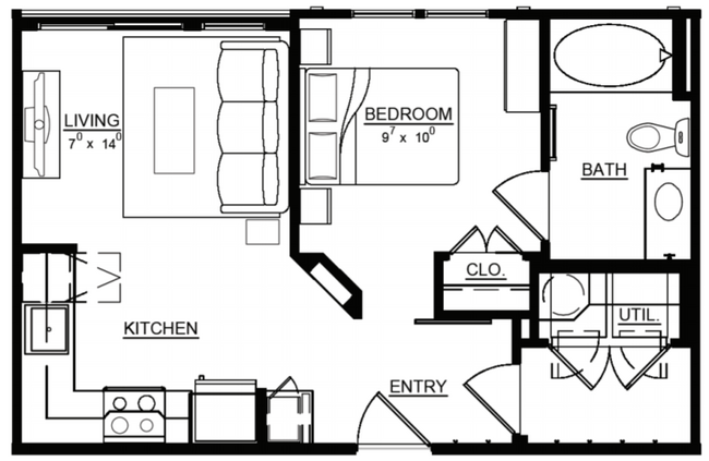 Floorplan - Magnolia at Mistletoe Heights