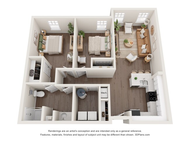 Floorplan - Oak Forest Pointe