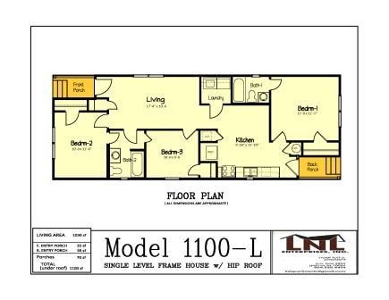 Floor Plan - 1720 Huey P Long Ave