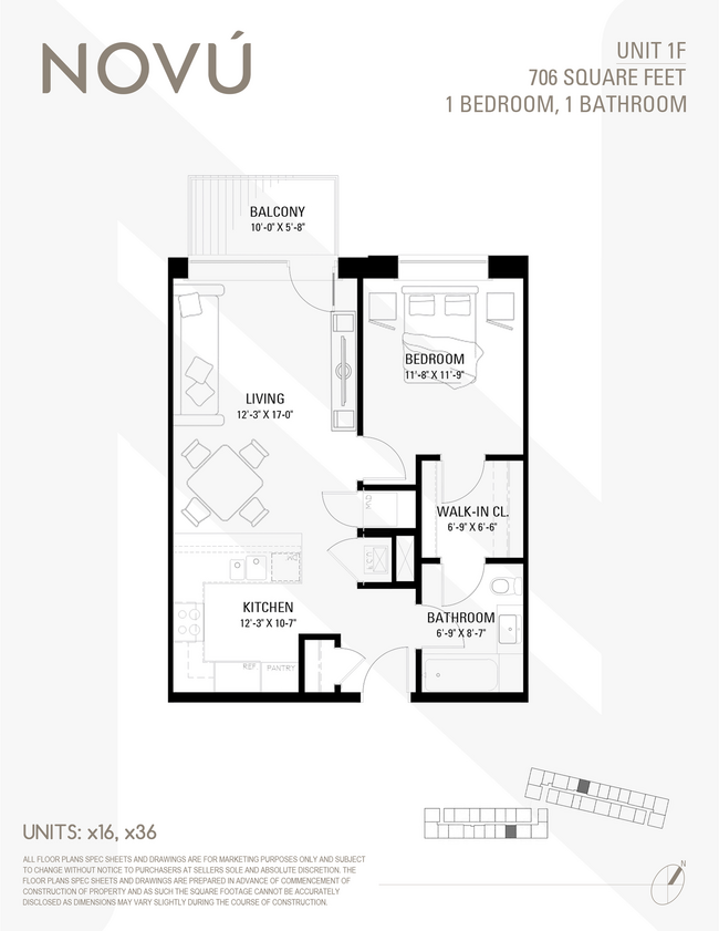 Floorplan - Novu Apartments