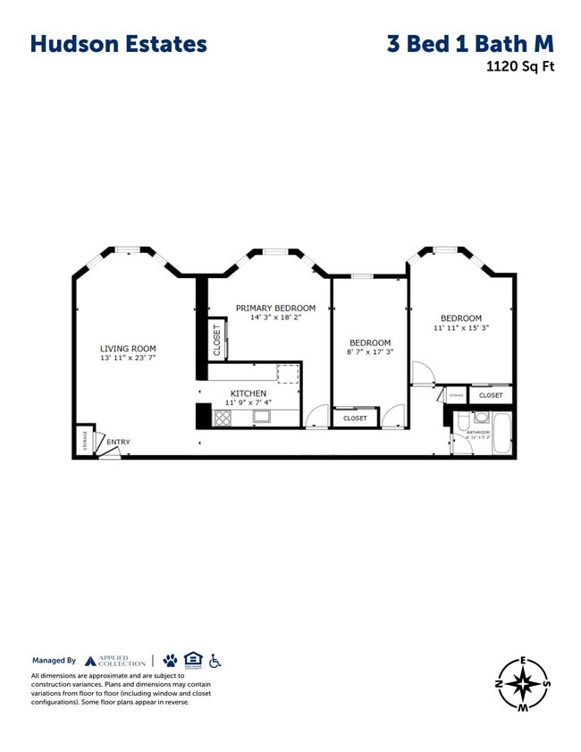 Floorplan - Hudson Estates