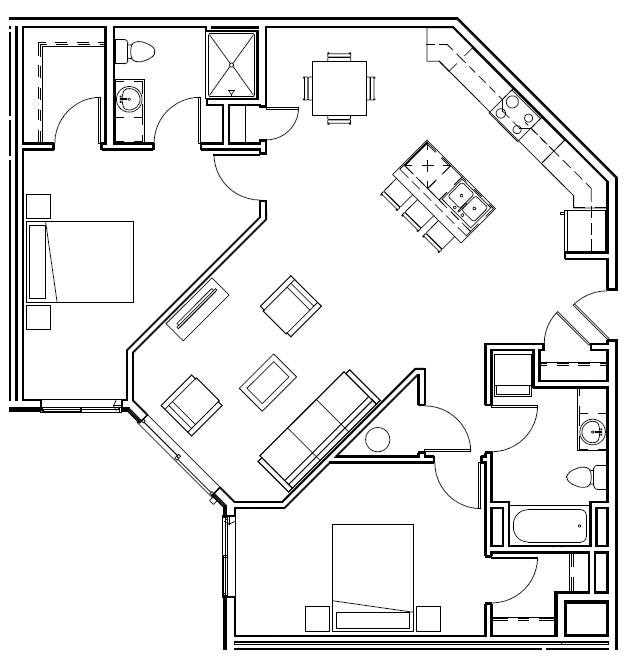 Floorplan - Sunset Terrace