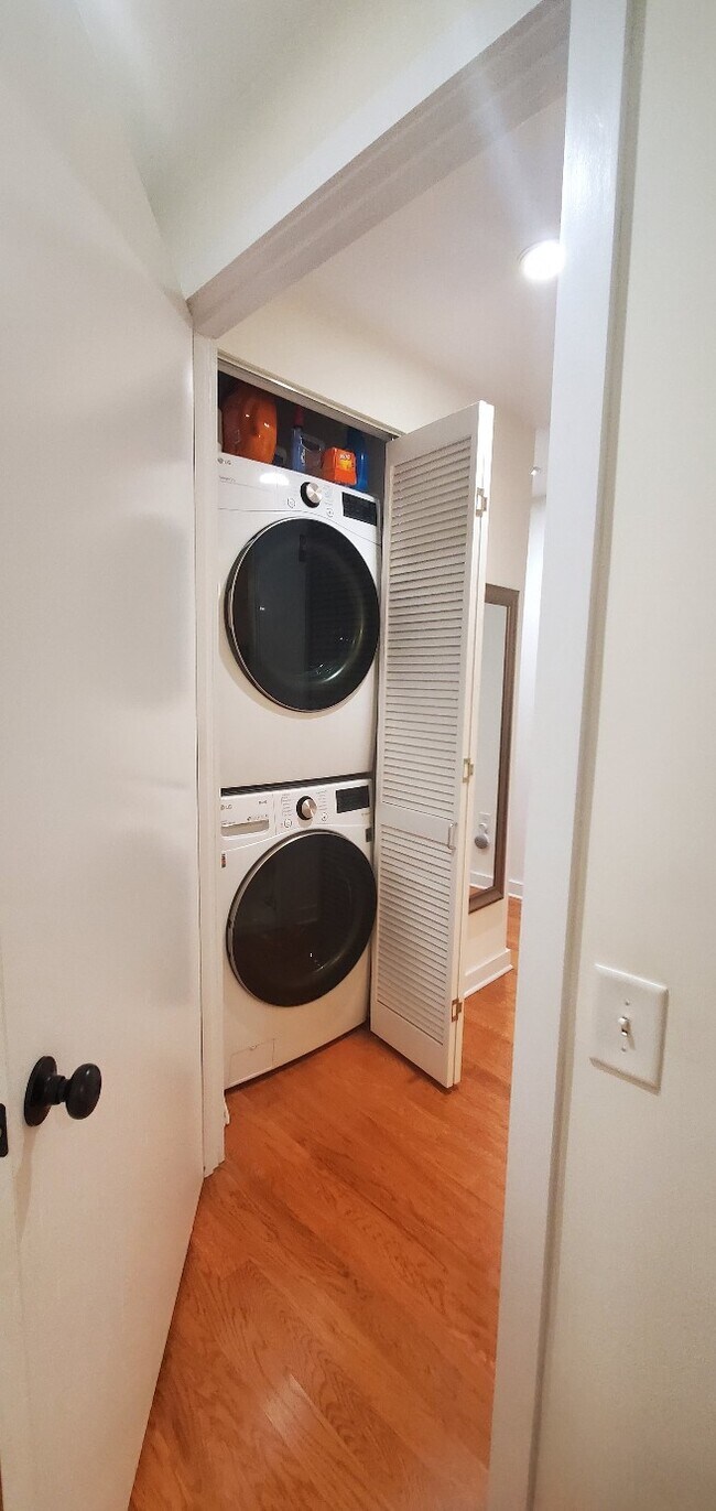 new laundry machines in the unit - 317 Hudson Park