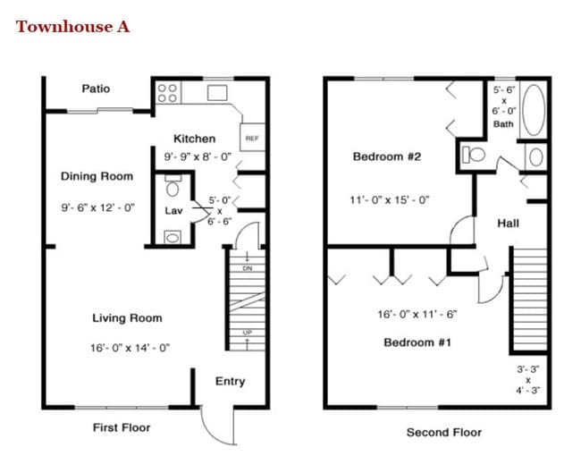 Floorplan - Follybrook Apartments