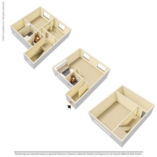 Floorplan - Oaks Lincoln Townhomes