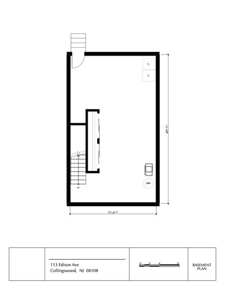 Basement Plan - 113 Edison Ave