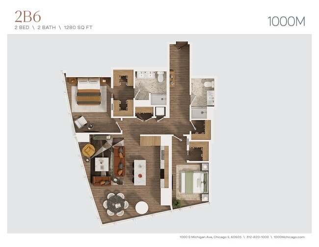 Floorplan - 1000M