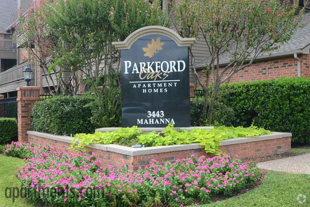 Entrance - Parkford Oaks Apartments