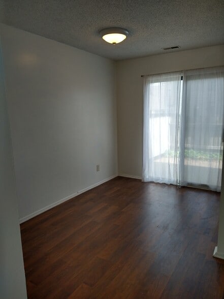 Back patio sliding door from dining area - 2406 Alabama St