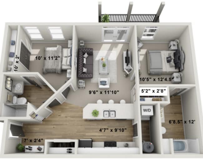 Floorplan - Powell Crossing
