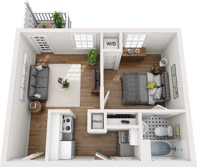 Floorplan - The Collection of Historic Richmond