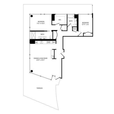 Floorplan - Two Blue Slip